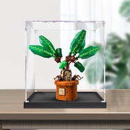 [Transparent Display Box] Acrylic Display Box Suitable for Lego 76433 Mandela Grass Figure Model Sto
