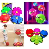 LED Bouncing Ball UFO Flying Ball Children's Magic Ball with 6 Lights Toy