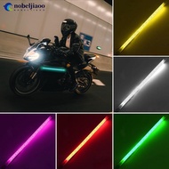 NOBELJIAOO 1Pc 30cm/60cm Car LED DRL Car Strobe Flash Strip Waterproof LED Flexible Strips Knight Ri