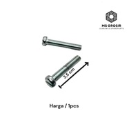 BOLT 10 M6x35 BOLT KEY SCREWDRIVER MIN BOLT BLOCK MOTORCYCLE ENGLISH VESPA BSA MACLES ETC CARBULATOR