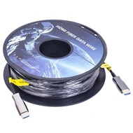 สาย FIBER HDMI CABLE สาย เอสดีเอ็มไอ ไฟเบอร์ หัว HDTV cable 2.1 Support 8K 4k AOC ยาว 30เมตร 40เมตร