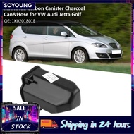 soyoung 1K0201801E Carbon Canister ABS Plastic Activated Charcoal Can & Hose Replacement Car 1K02017