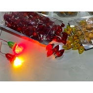 E12 LED chili bulb - bag yellow and red LED chili bulb