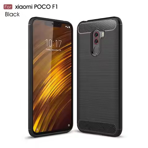 For Xiaomi PocoPhone F1 Soft-Silicone Shockproof Phone Cases For Xiaomi MI Poco F1 Case Anti Full Si