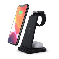 折疊款無線充充電器充電頭手機耳機手錶充電底座手機配件 Foldable wireless charging charger charging head mobile phone earphones w