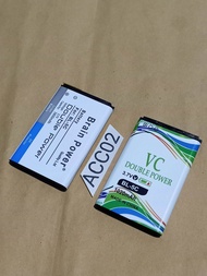 Baterai Batre HP Mito 101 BL5C BL4C BA-00002 BA00002 101 199 120 117 168 122 128 135 Double Power