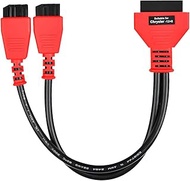 Car 12+8 Pin Connector to OBD2 Adapter, Security Bypass Cable SGW Equipped FCA Vehicles for Diagnost