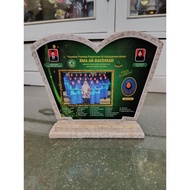 MARBLE VANDEL CUSTOM BOOK MODEL RESELLER Trophy Customized Award Plaque