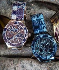 [時間達人]法國BIBA 碧寶錶時尚叢林系列 原廠公司貨 藍寶石鏡面 時尚蛇紋 時尚虎紋 B753S B75BS
