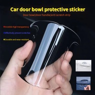 Car Door Anti-Collision Sticker Door Bowl Protection Sticker Invisible Transparent Door Handle Sticker Handle Door Side Anti-Collision Strip
