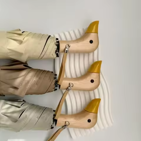 Duck Head Personality Sun Protection Umbrella 50+ Dual-purpose UV Umbrella Folding Umbrella