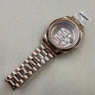 8285 Movement Watch Accessories Sapphire Glass, Stainless Steel Case Strap Suitable for 31mm Dial wi