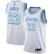 LeBron James  Los Angeles Lakers 2021 City Edition Nike Swingman Jersey 城市波衫