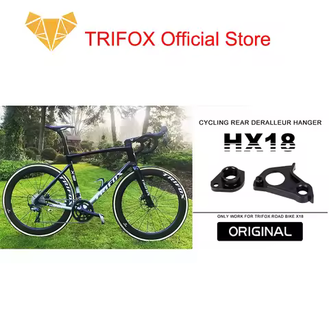 TRIFOX Official Store Cycling Rear Derailleur Hanger HX18 for Carbon Frame Road Bikeset X18