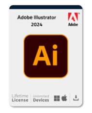 Adobe Illustrator 2024 ถาวร (สอบถามทางข้อความก่อนสั่งซื้อ)