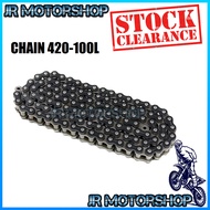 CHAIN RANTAI 420 ONLY MOTOR MOTORCYCLE 420 - 100L