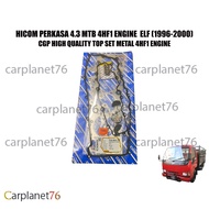 HICOM OLD PERKASA 4.3 MTB 4HF1 ENGINE  ELF (1996-2000) TOP SET OVERHAUL SET BESI METAL 4HF1 ENGINE M
