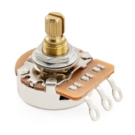 Musiclily Pro HD B1M Pot Brass Metric Split Short Shaft 6.5mm Linear Taper Potentiometer for Electri