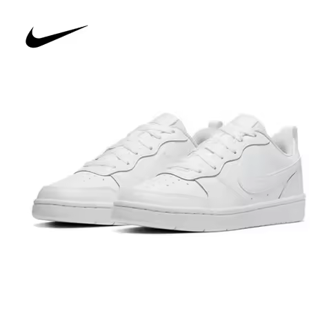 Nike Court Borough Low Women's New Classic Retro Casual White Sneakers BQ5448-100