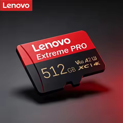 Lenovo High Speed Micro SD Card Memory Card 128GB 256GB 512GB U3 V60 4K Full HD for Phone Dash Cam D