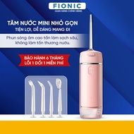 Máy Tăm Nước Mini Cầm Tay Du Lịch Vệ Sinh Răng Miệng FIONIC H20FLOSS HF-1 Máy Phun Nước Sạc Pin 200m