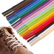 120CM Unisex Fashion Shoelaces Waxed Round Cord Dress Shoe Laces Diy Colourful Cute Pink Color Elastic Shoelaces Bootstrings