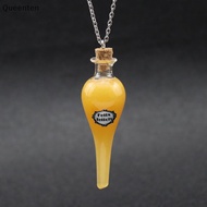 Queenten Happy Potion Magical Liquid Lu Color Changing Glass Potion Bottle Home Decoration Hanging O