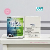 Optive Fusion UD Lubricant Eye Drops 0.4ml x 30 vials Exp: 10/2027