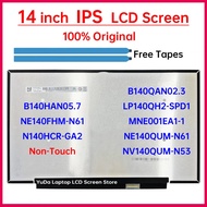 14 Inch LCD Screen B140HAN05.7 B140QAN02.3 NV140QUM-N53 MNE001EA1-1 For Lenovo ThinkPad X1 Carbon 8t