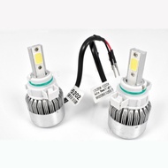 C6 LED Headlight H16 Fog Light 36W * 2 3800LM Bulb High Power 6,000K White