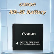 Canon NB-8L camera battery A1200 A2200 A3000 A3100 A3200 A3300 IS PC1474 PC1475 PC1585 （no box）