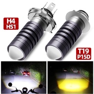 2023 all new Universal Dual Color T19 P15D PX15D H6M Motor Bike LED Headlamp H4 HS1 Hi/Lo Beam For M