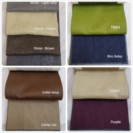 RENEOS Kain Langsir Blackout Meter Harga Borong❗Kain Langsir Meter Murah / Kain Langsir Bidang 60  L