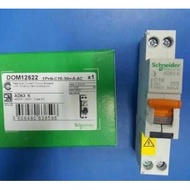 RCBO SCHNEIDER Slim Domae 1P+N (MCB+ELCB) 25A - 32A