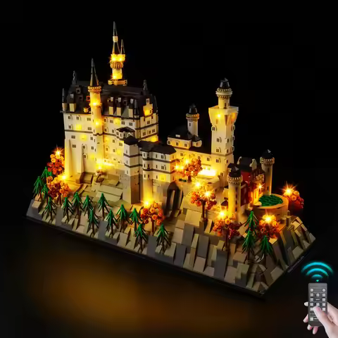 LED Lighting Set Suitable for LEGO Neuschwanstein Castle 21063 Building Blocks