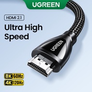 【8k HDMI】UGREEN HDMI 2.1 Cable 8K/60Hz 1080P/240Hz 4K/120Hz 48Gbps HDCP2.2 HDMI Cable Cord for PS4 S