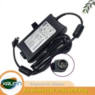 Original 24V 3.75A 90W 3-Pin AC DC Adapter for ResMed 369102 Power Supply Charger for RESMED CPAP Bi
