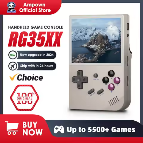 ANBERNIC RG35XX Handheld Game Console H700 Processor 3.5'' IPS Screen Linux System Retro Portable Vi