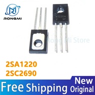20Pcs 2SA1220 2SA1220A 2SC2690 2SC2690A A1220A C2690A TO-126 IC Chip Wholesale