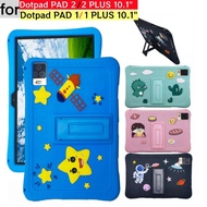 Soft Silicone Cute For Tablet Dotpad PAD2 10.1 inch Dotpad PAD 1 2 PLUS 10.1" Shockproof Protective 