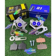 GACORRR PACKAGE CALIPER + FRONT REAR disc BRACKET MX KING Disk 300mm formula 81 racing part 8.1 thai