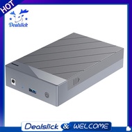 2.5/3.5 Inch HDD Case External Hard Drive Box for Laptop Support 22TB Hard Drive Enclosure 5Gbps Hig