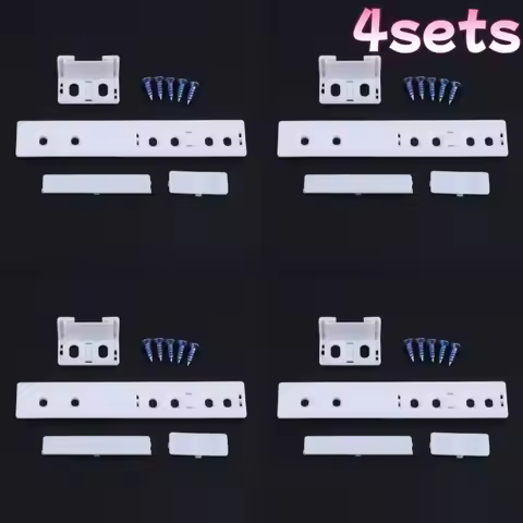 1/4 Sets Refrigerator Door Sliding Guide For Electrolux/Siemens/ Built-in Fridge Door Slide Rail Mou