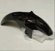 Spakbor slebor Depan NVL hitam METALIK Yamaha Vixion New bahan tebal mirip ori