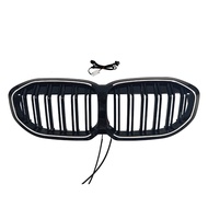 Hot Sale Dual-Line LED Illuminated Grille Full Black OEM Replacement for BMW 1 Series F40 2020-2024