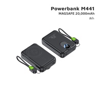 iMI CCC Magnetic Powerbank พาวเวอร์แบงค์ไร้สาย 20000mAh ซาร์จเร็ว PD 22.5W แบตสำรอง พกพา ประกัน1ปี
