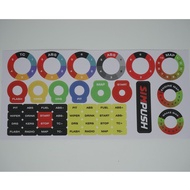 sg_SIMPUSH SIM Racing Steering Wheel sticker