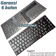Keyboard Laptop Advan Soulmate G4D-62125S M4-33125S Notebook new