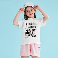 Shirt for Girls Breathable Cotton T-shirt Unisex Kids Tshirt Baju T Shirt Budak Perempuan 小孩衣服 Anime T-Shirt