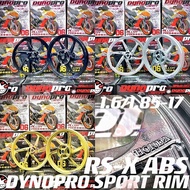 DYNOPRO D6 SPORT RIM (1.6/1.85x17) - HONDA - RSX 150/ RSX - ABS/ RS 150R ,V1,V2,V3 - 6 BATANG (100% 